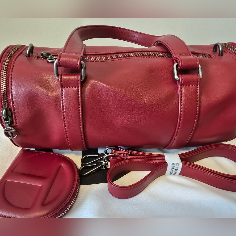 Medium Telfar Duffle & Matching Wallet - Oxblood
